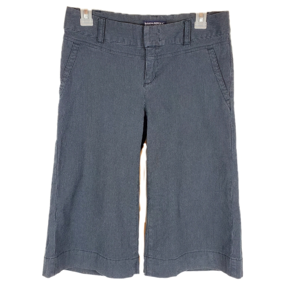 Banana Republic Womens Shorts Sz 2 Gray Stretch